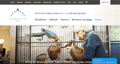 Desktop Screenshot of menorahpark.org
